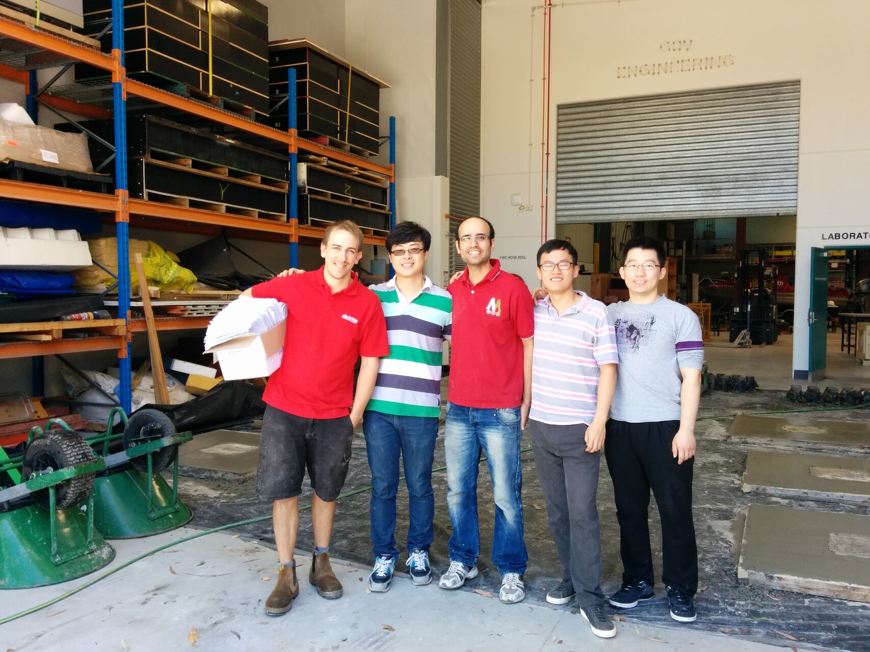 当时的混凝土科研项目